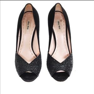 Miu Miu glitter Pumps 39